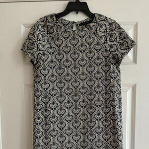 Zara Basic Jacquard Dress